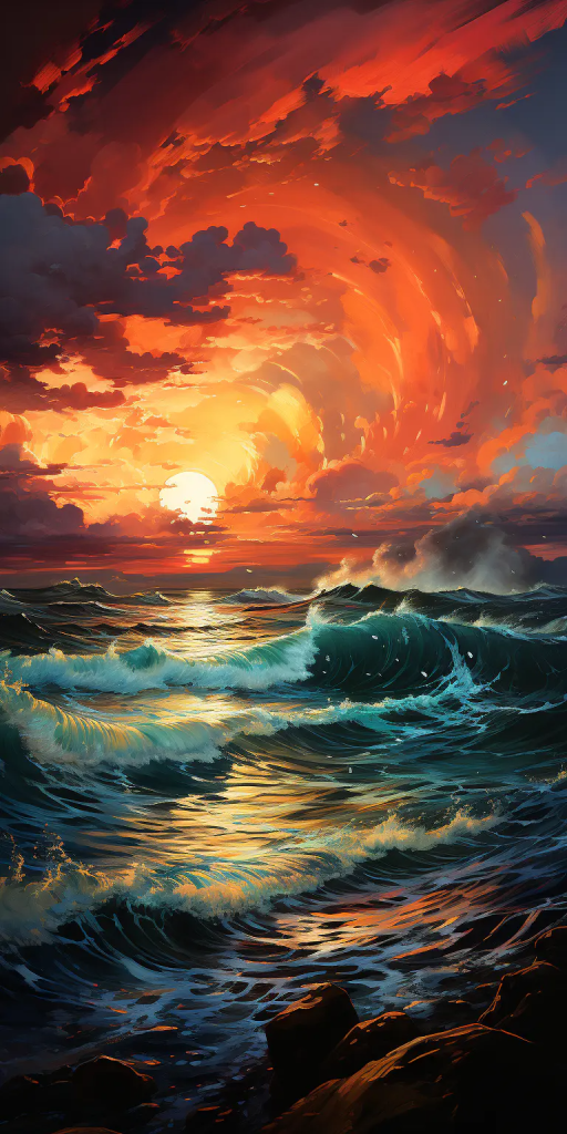 浮士德主义风格黑暗夕阳